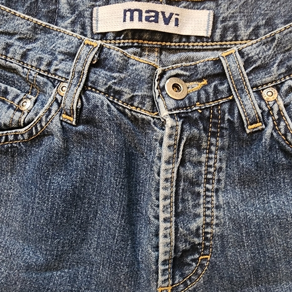 Mavi Women's Classic Blue Boot Cut Jeans - Picture 3 of 5